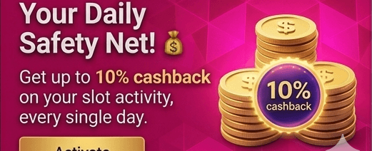 VIP Cashback Special promotion
